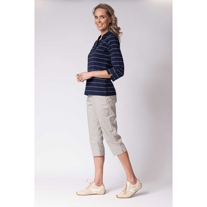 B Essentials By Ballantynes Woven Collar Polo image number 11
